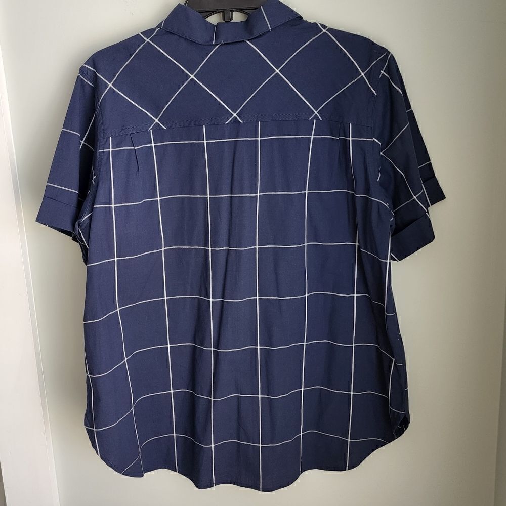 Columbia Men's Short Sleeve Plaid Button Down Shirt Size XL - Picture 4 of 6